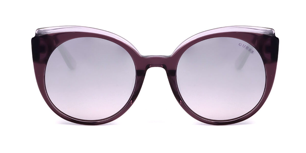 Image of Guess GU7591-F Formato Asiático 83U Óculos de Sol Purple Feminino BRLPT