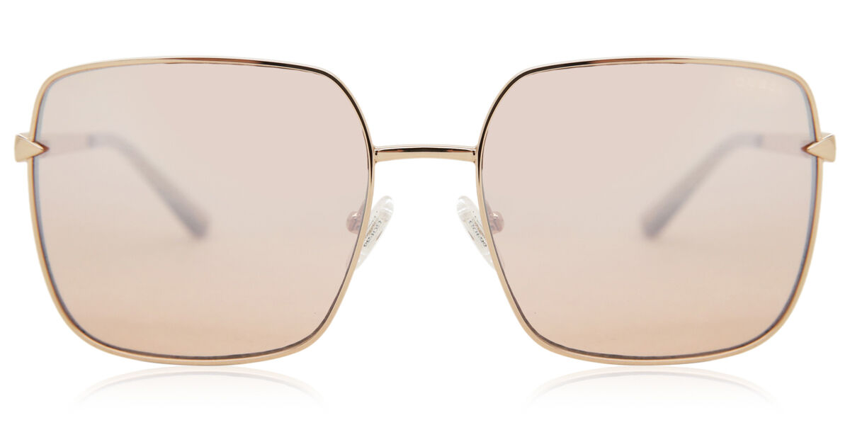 Image of Guess GU7615 28U 56 Lunettes De Soleil Femme Dorées FR