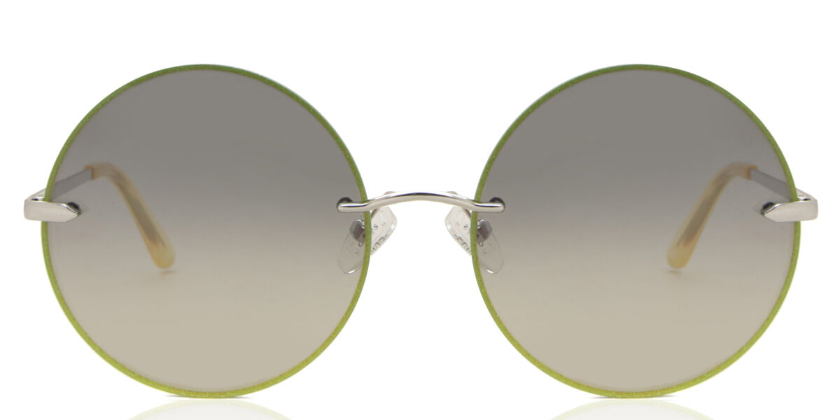 Image of Guess GU7643 10Q 61 Lunettes De Soleil Femme Vertes FR