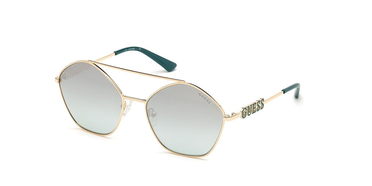 Image of Guess GU7644 32P Óculos de Sol Dourados Feminino BRLPT