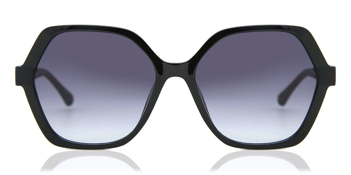 Image of Guess GU7698 01B 57 Lunettes De Soleil Femme Noires FR