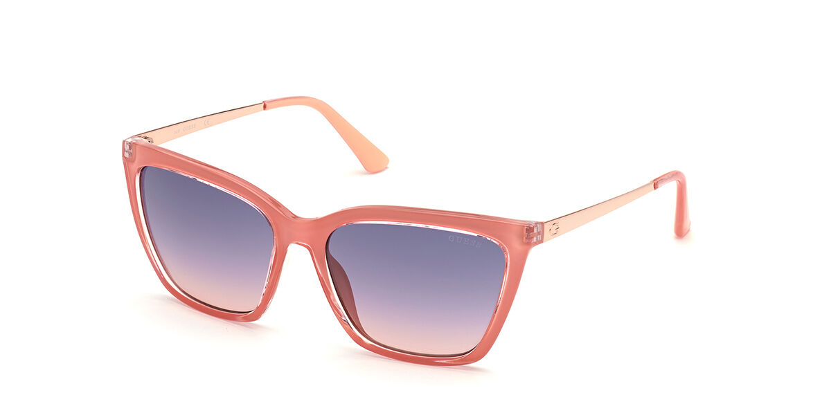 Image of Guess GU7701 72Z 56 Lunettes De Soleil Femme Roses FR