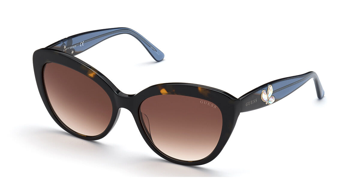 Image of Guess GU7755 52F 56 Lunettes De Soleil Femme Tortoiseshell FR