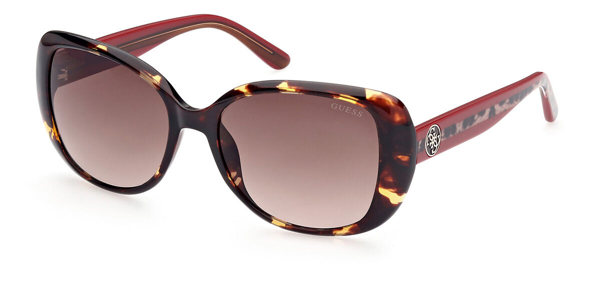 Image of Guess GU7822 52F 56 Lunettes De Soleil Femme Tortoiseshell FR