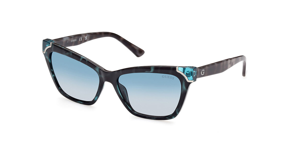 Image of Guess GU7840 89W Óculos de Sol Azuis Feminino PRT