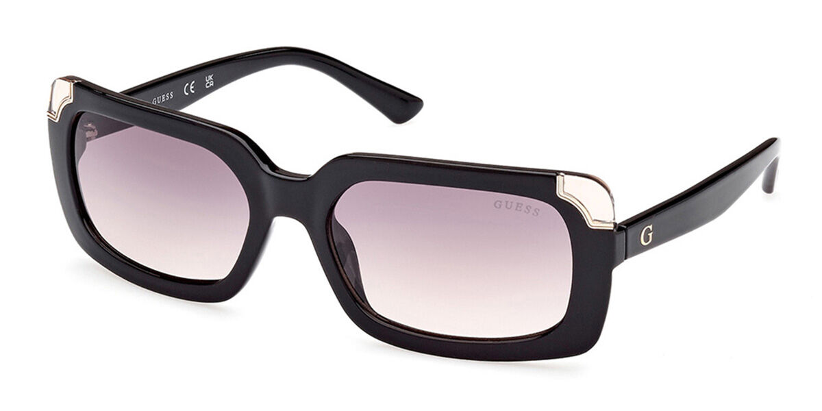 Image of Guess GU7841 01B 59 Lunettes De Soleil Femme Noires FR