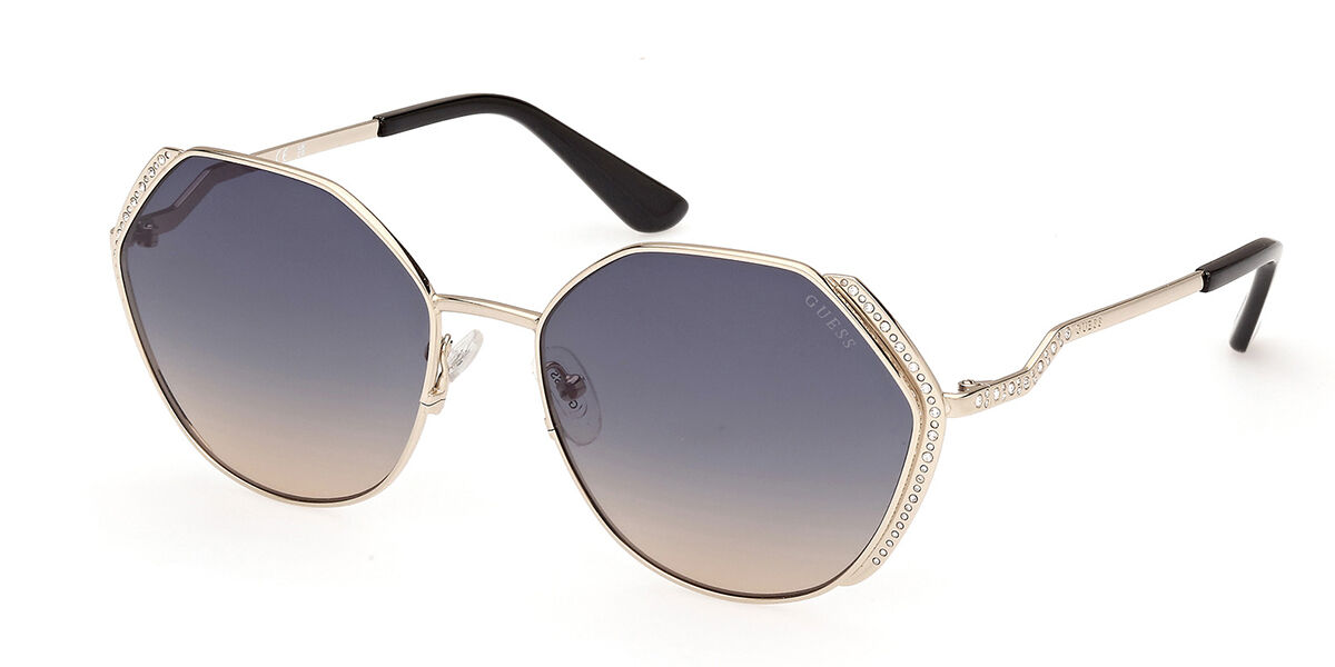 Image of Guess GU7842-S 33W 58 Lunettes De Soleil Femme Dorées FR