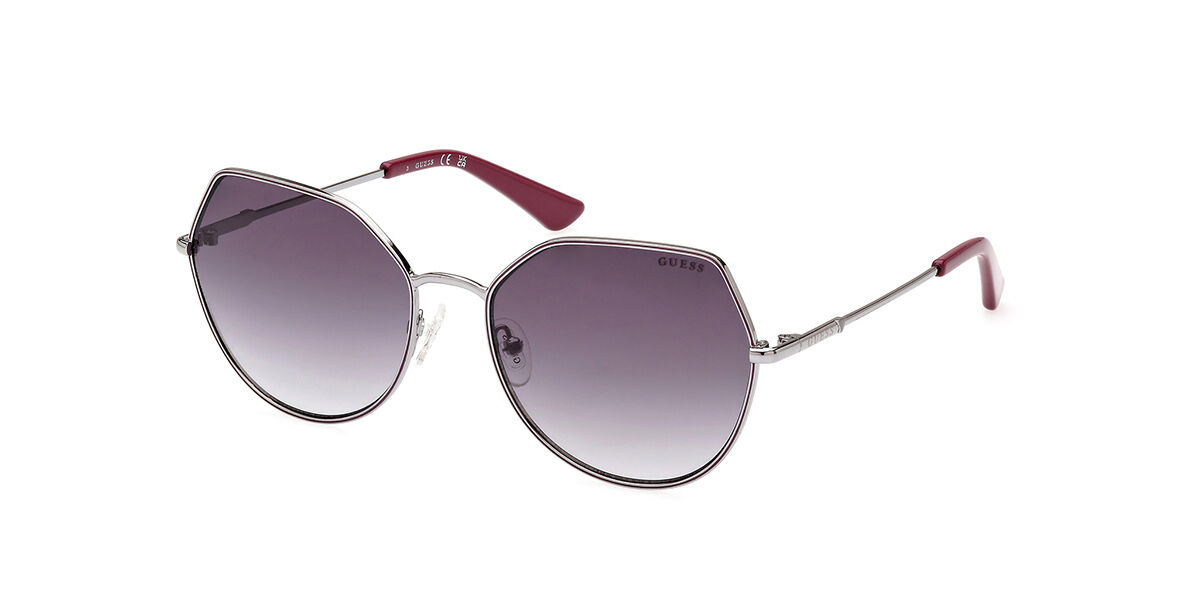 Image of Guess GU7867 08B Óculos de Sol Feminino Prata BRLPT