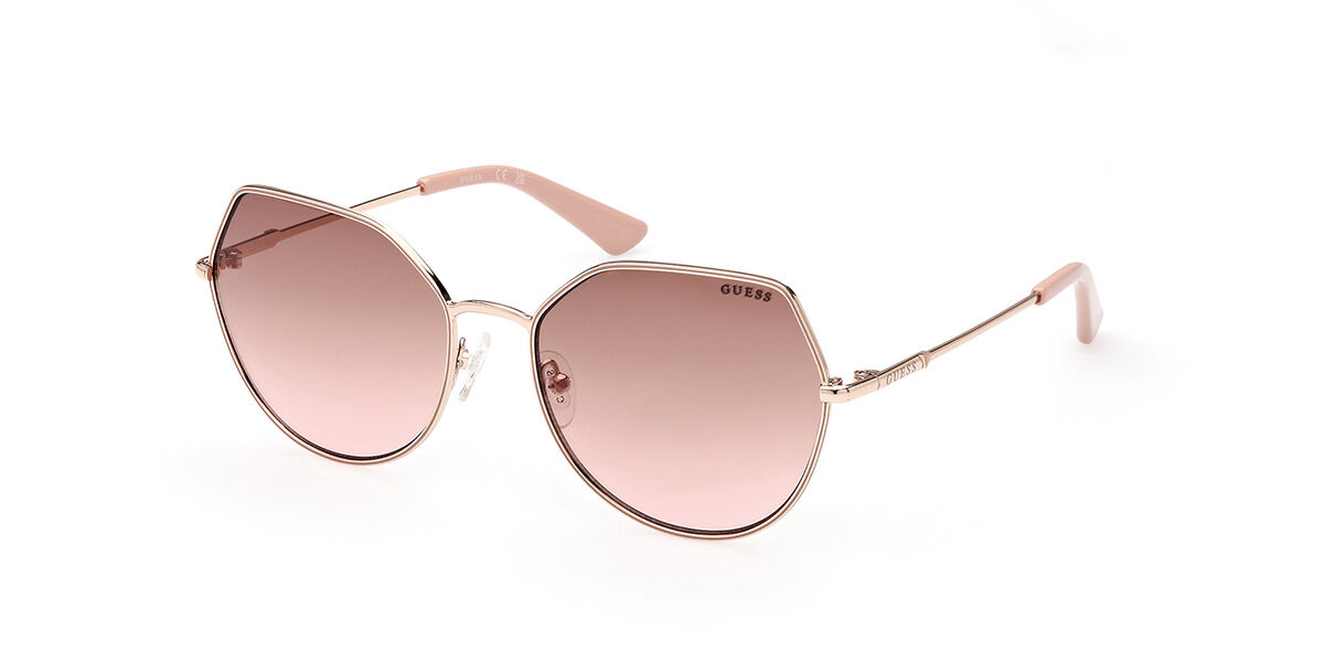 Image of Guess GU7867 32F 58 Lunettes De Soleil Femme Dorées FR