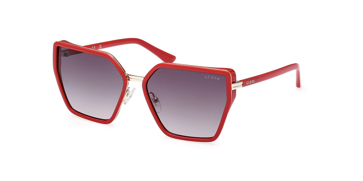 Image of Guess GU7871 66B Óculos de Sol Vermelhos Feminino BRLPT