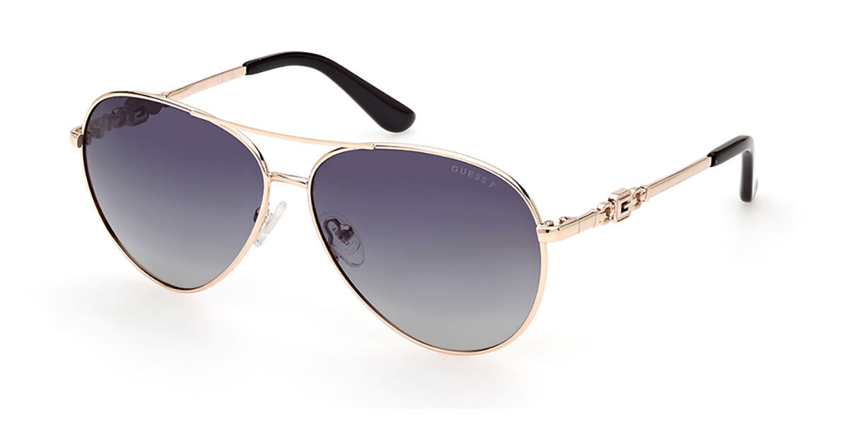 Image of Guess GU7885-H Polarized 32D Óculos de Sol Dourados Feminino PRT