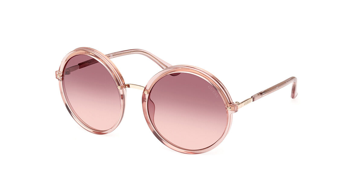 Image of Guess GU7887 72T 57 Lunettes De Soleil Femme Roses FR