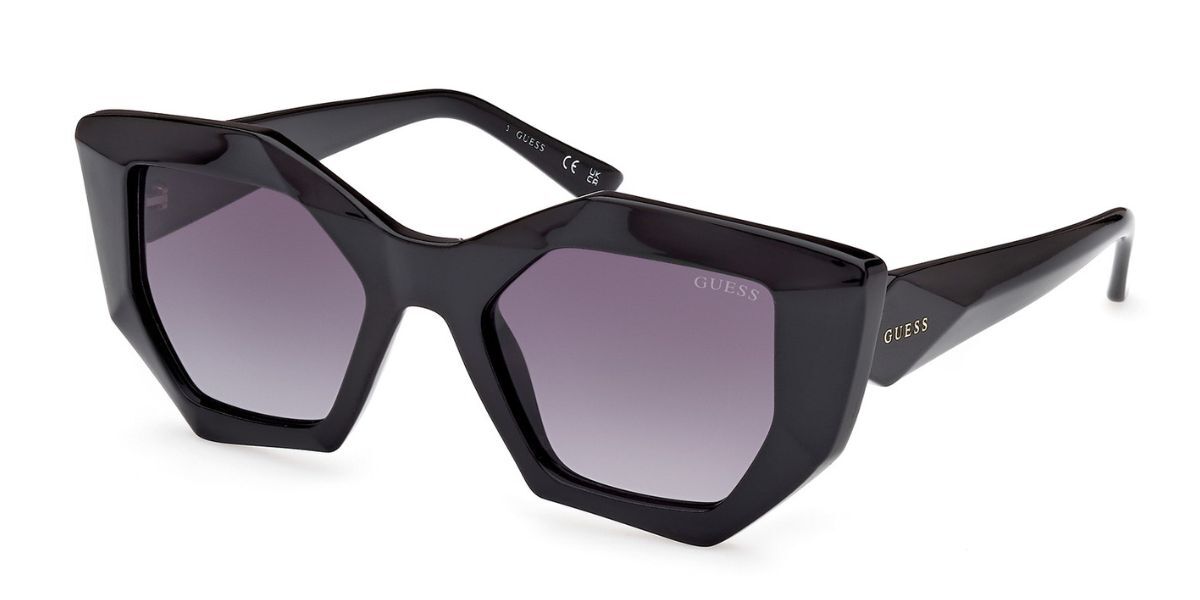 Image of Guess GU7897 01B 50 Lunettes De Soleil Femme Noires FR