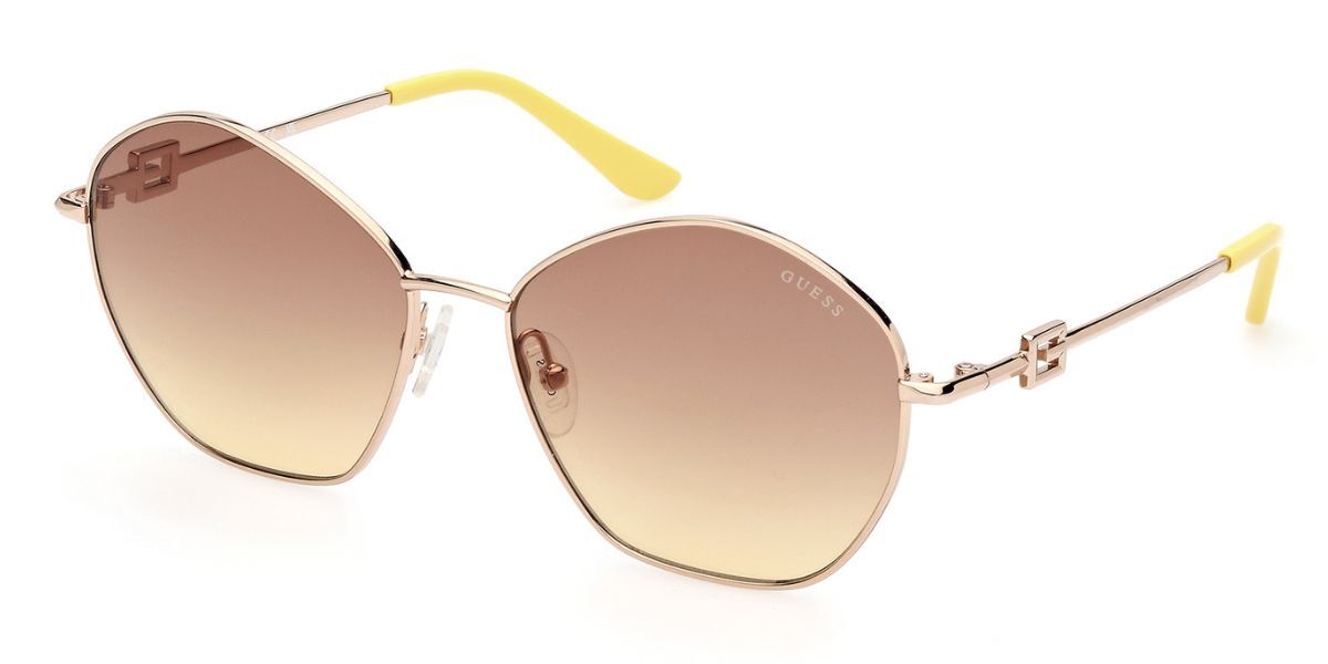 Image of Guess GU7907 32F Óculos de Sol Dourados Feminino PRT