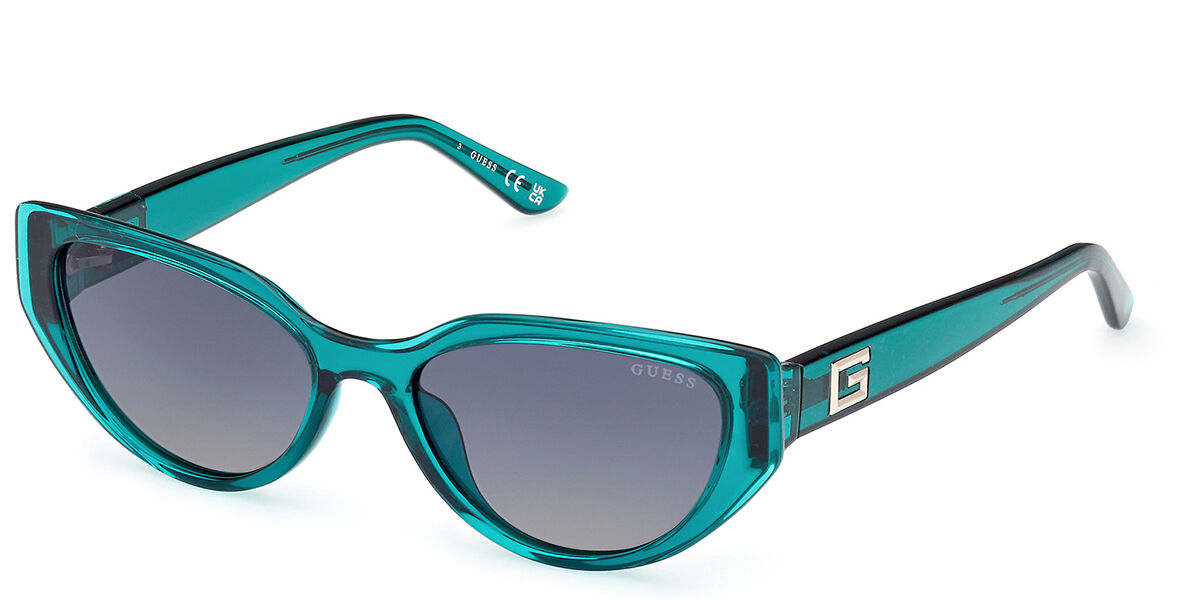 Image of Guess GU7910 96P 52 Lunettes De Soleil Femme Vertes FR