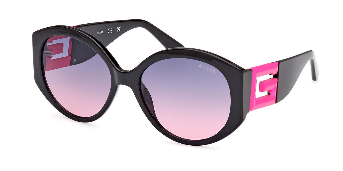 Image of Guess GU7917 74T 56 Lunettes De Soleil Femme Noires FR