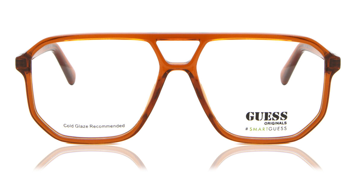 Image of Guess GU8252 045 Óculos de Grau Marrons Masculino BRLPT