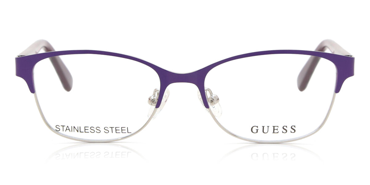 Image of Guess GU9178 082 48 Lunettes De Vue Homme Purple (Seulement Monture) FR