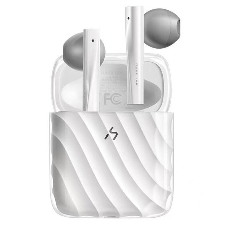 Image of HAKII ICE TWS bluetooth 52 Earphone 13mm Large Driver 4-Mic Noise Reduction Low Latency Earphones Headphone with Mic