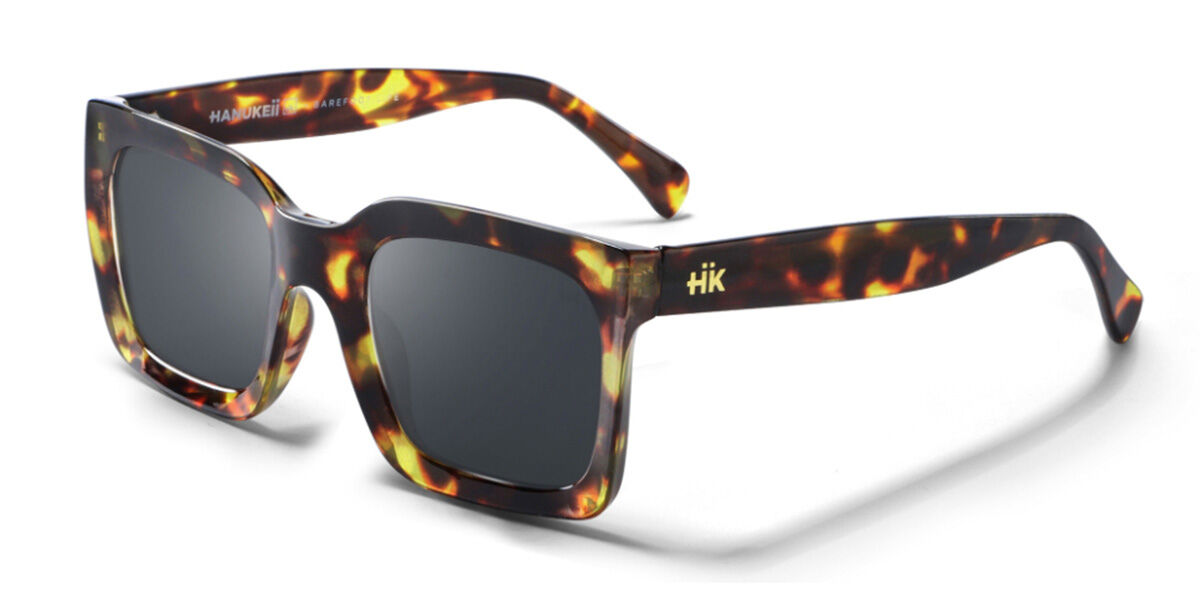 Image of HANUKEii Hyde Polarized HK-011-02 Óculos de Sol Tortoiseshell Feminino BRLPT
