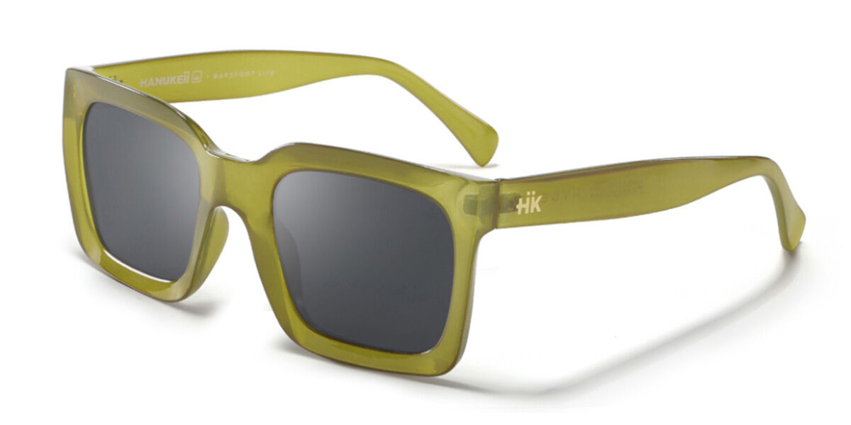 Image of HANUKEii Hyde Polarized HK-011-03 Óculos de Sol Verdes Feminino BRLPT