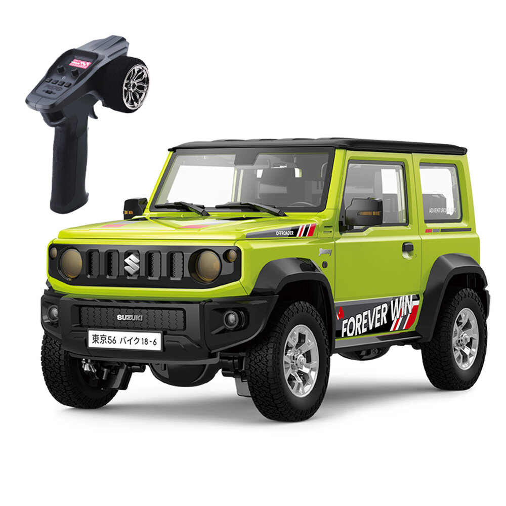 Image of HG HG4-53 TRASPED 1/16 24G 3WD RC Car for SUZUKI JIMNY Rock Crawler LED Light Simulated Sound Off-Road Climbing Truck R