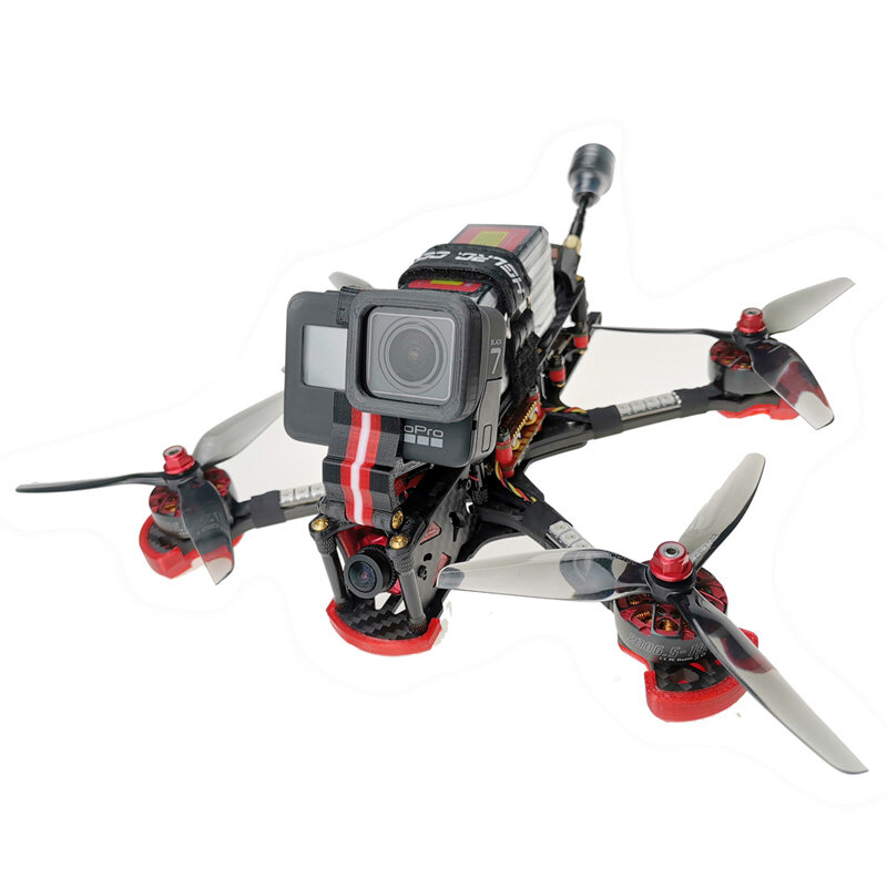 Image of HGLRC Sector 5 V3 6S Freestyle FPV Racing Drone Caddx Ratel Version PNP/BNF Zeus F722 MT VTX 800MW 23065 1900KV Motor