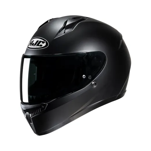 Image of HJC C10 Flat Black Semi Flat Black Full Face Helmet Size L EN