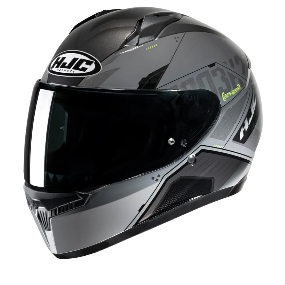 Image of HJC C10 Inka Grey Mc3H Full Face Helmet Size S EN