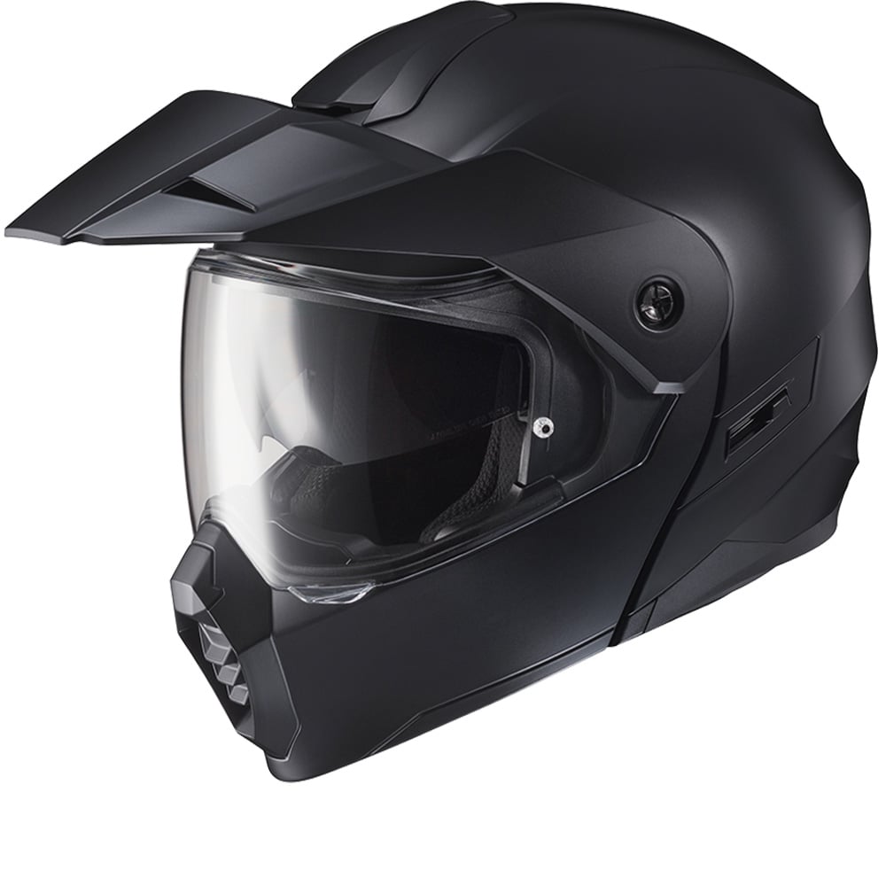 Image of HJC C80 Mat Noir Casque d'Aventure Taille M