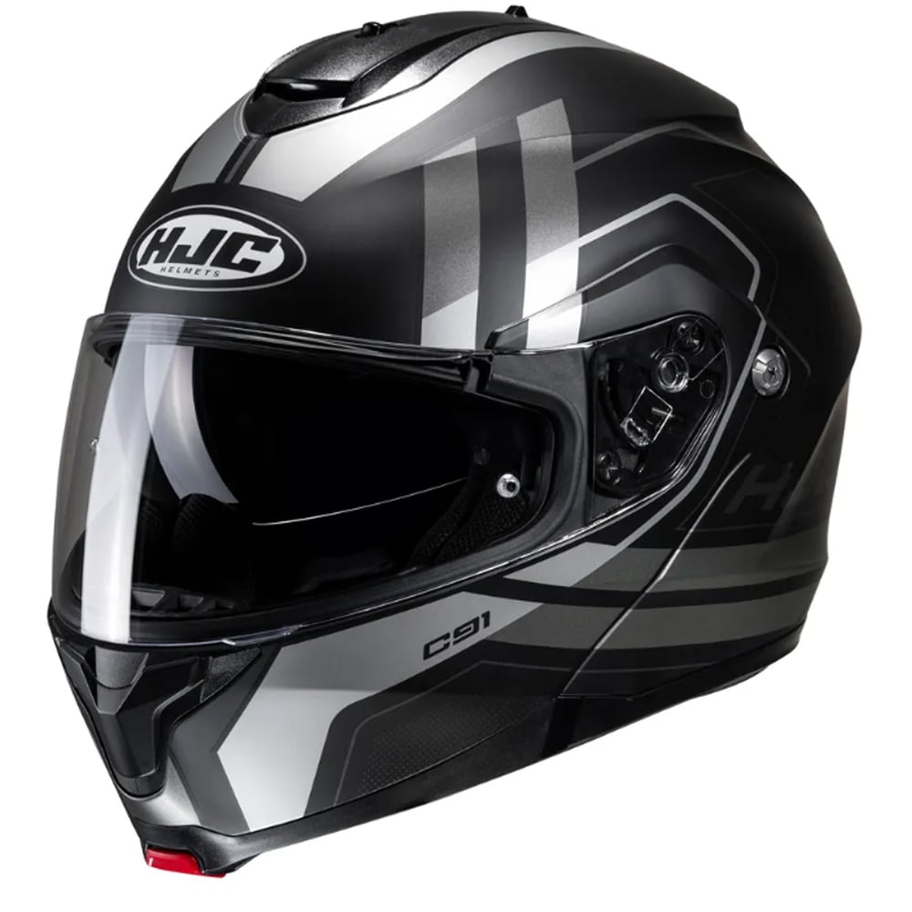 Image of HJC C91 Octo Black Grey MC5SF Modular Helmet Size XS EN