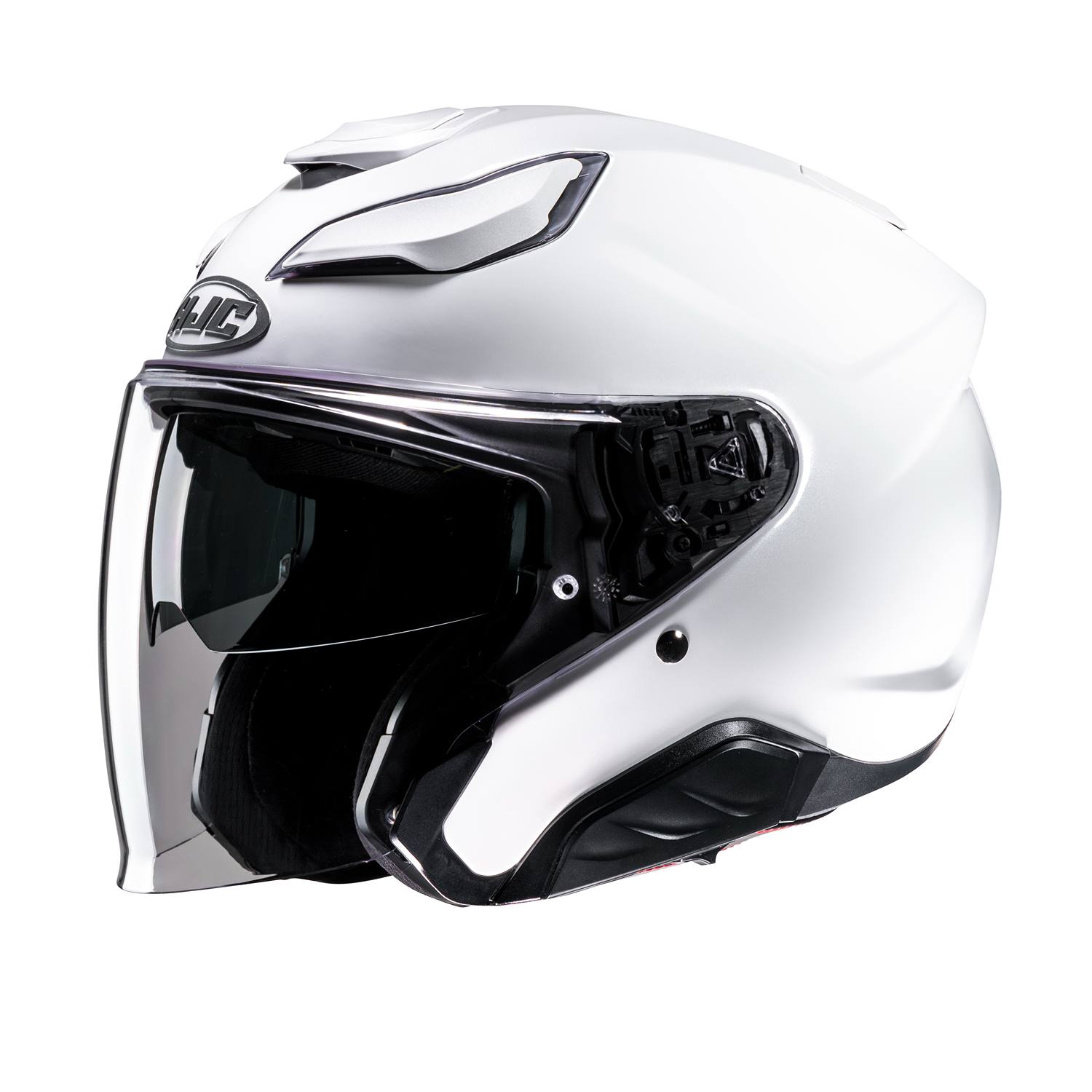 Image of HJC F31 White Jet Helmet Size L ID 8804269436233