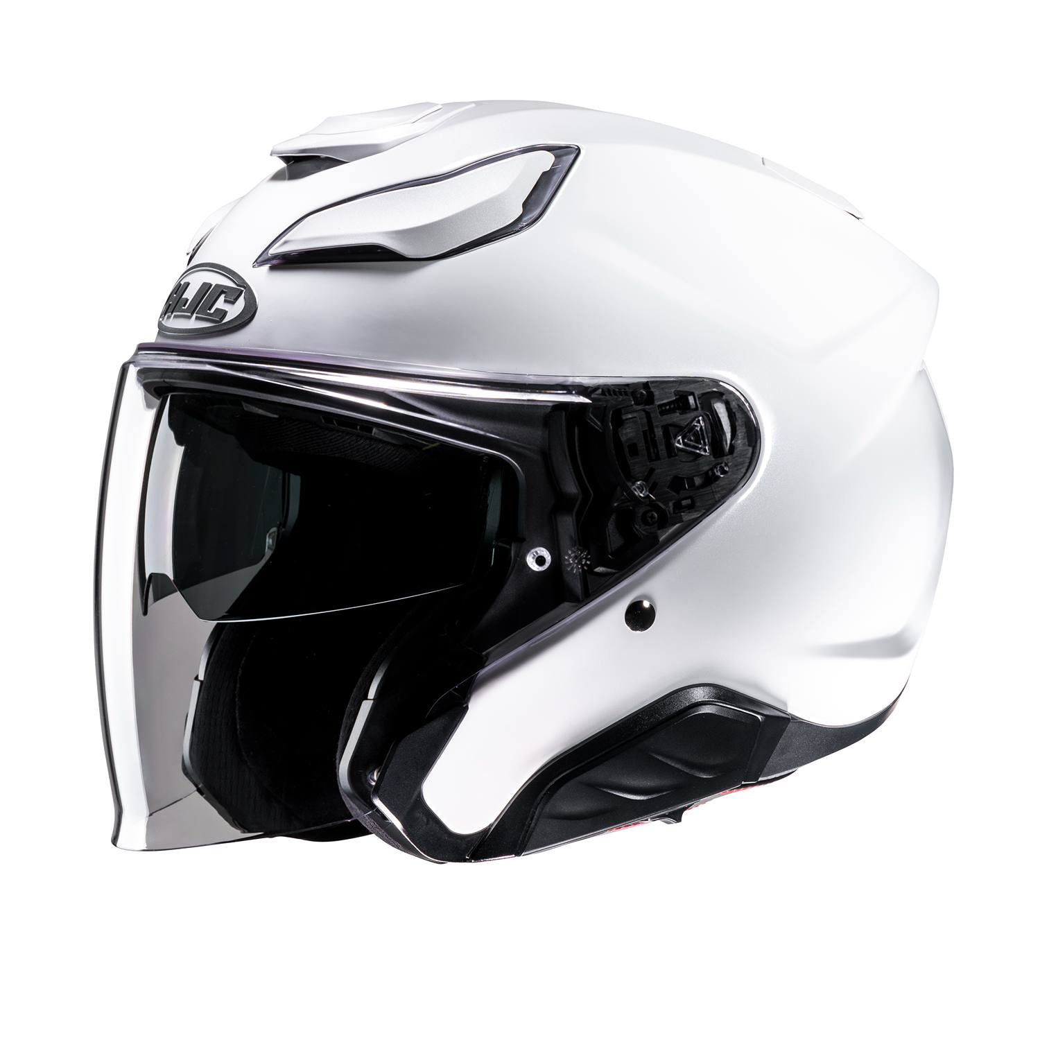 Image of HJC F31 White Jet Helmet Size M ID 8804269436226