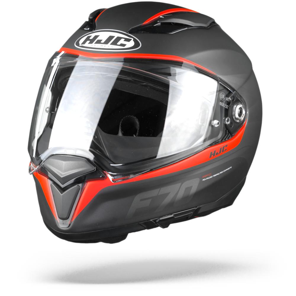 Image of HJC F70 Feron Rouge MC1SF Casque Intégral Taille XL
