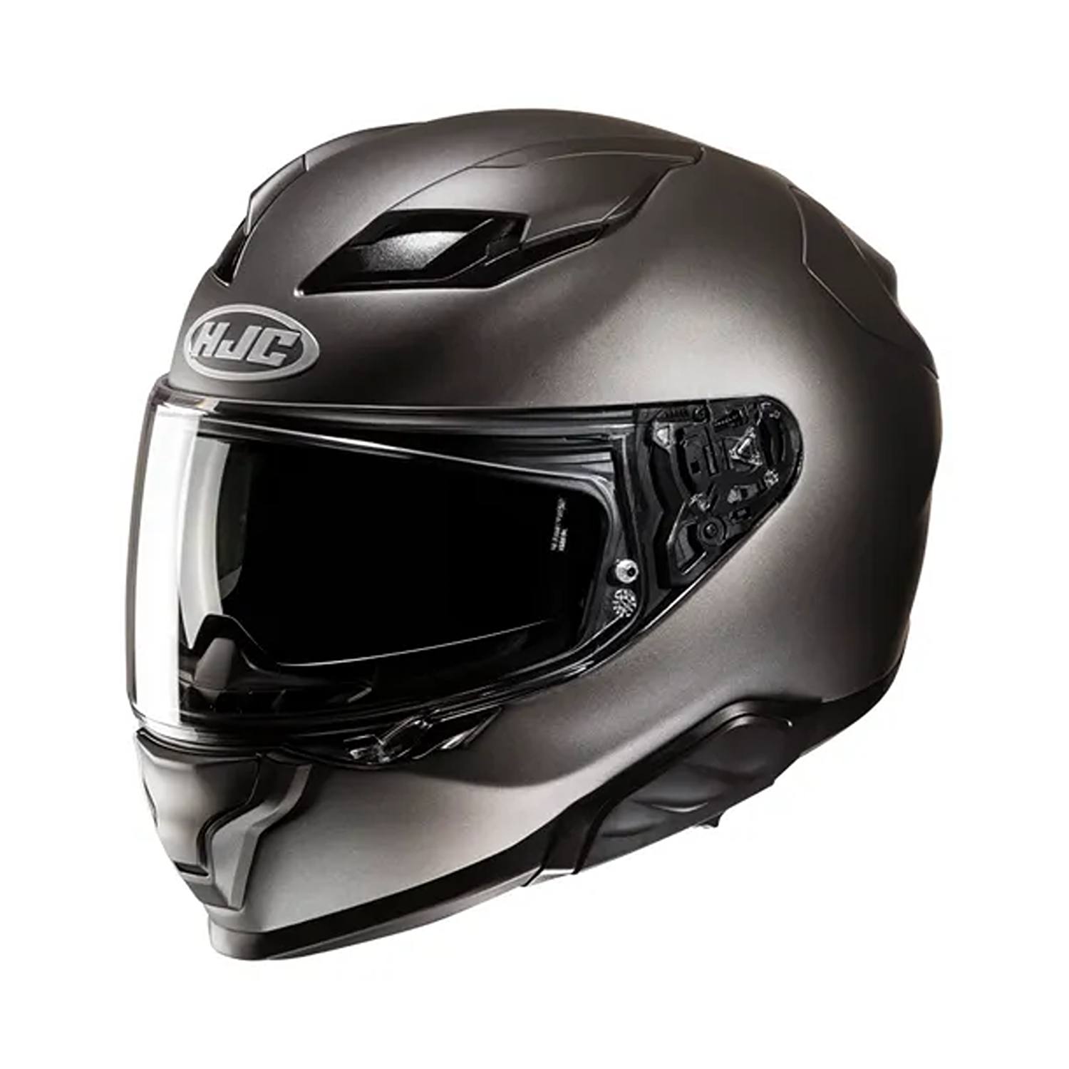 Image of HJC F71 Dark Grey Full Face Helmet Size S ID 8804269441817