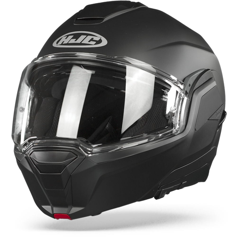 Image of HJC I100 Dark Flat Black Modular Helmet Size L ID 8804269356548