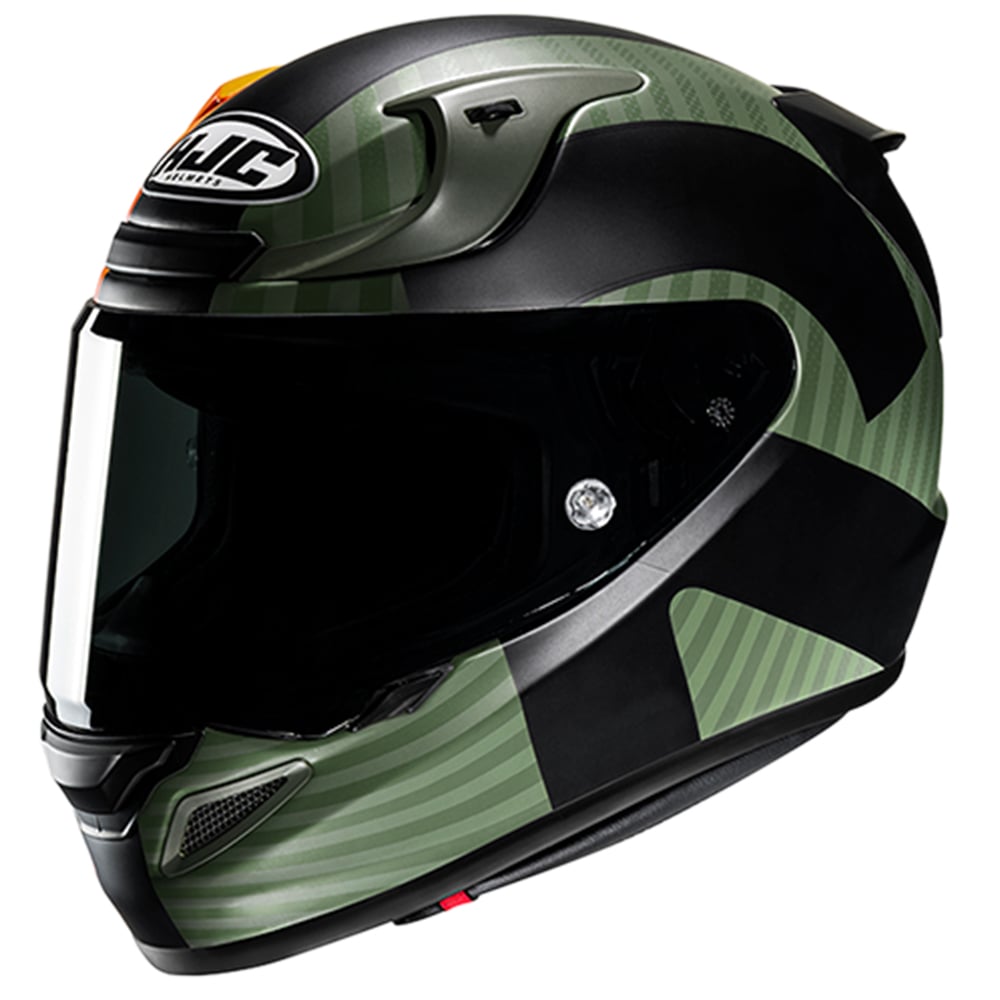 Image of HJC RPHA 12 Ottin Orange Black Green Full Face Helmet Größe M