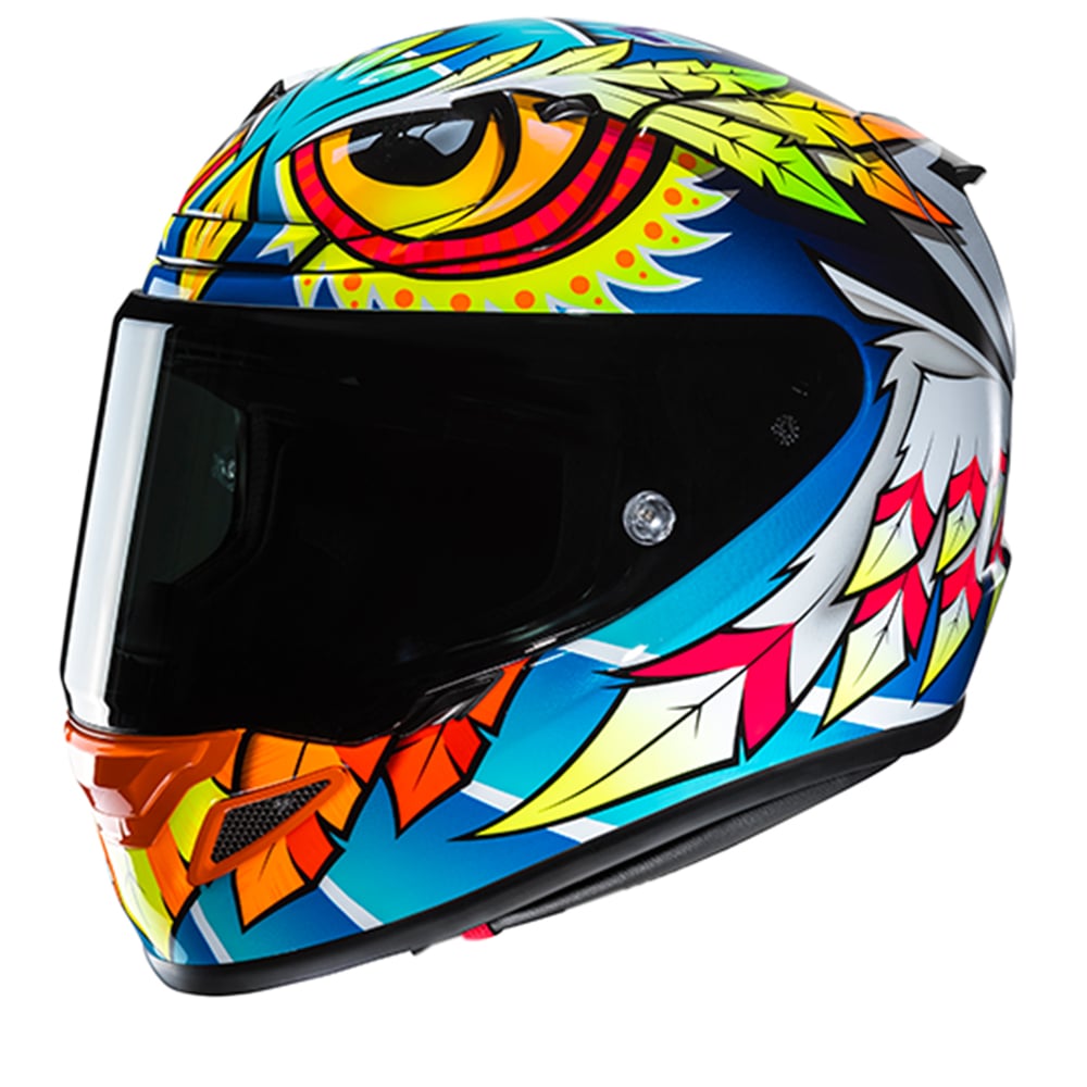 Image of HJC RPHA 12 Spasso Blue White Full Face Helmet Größe L