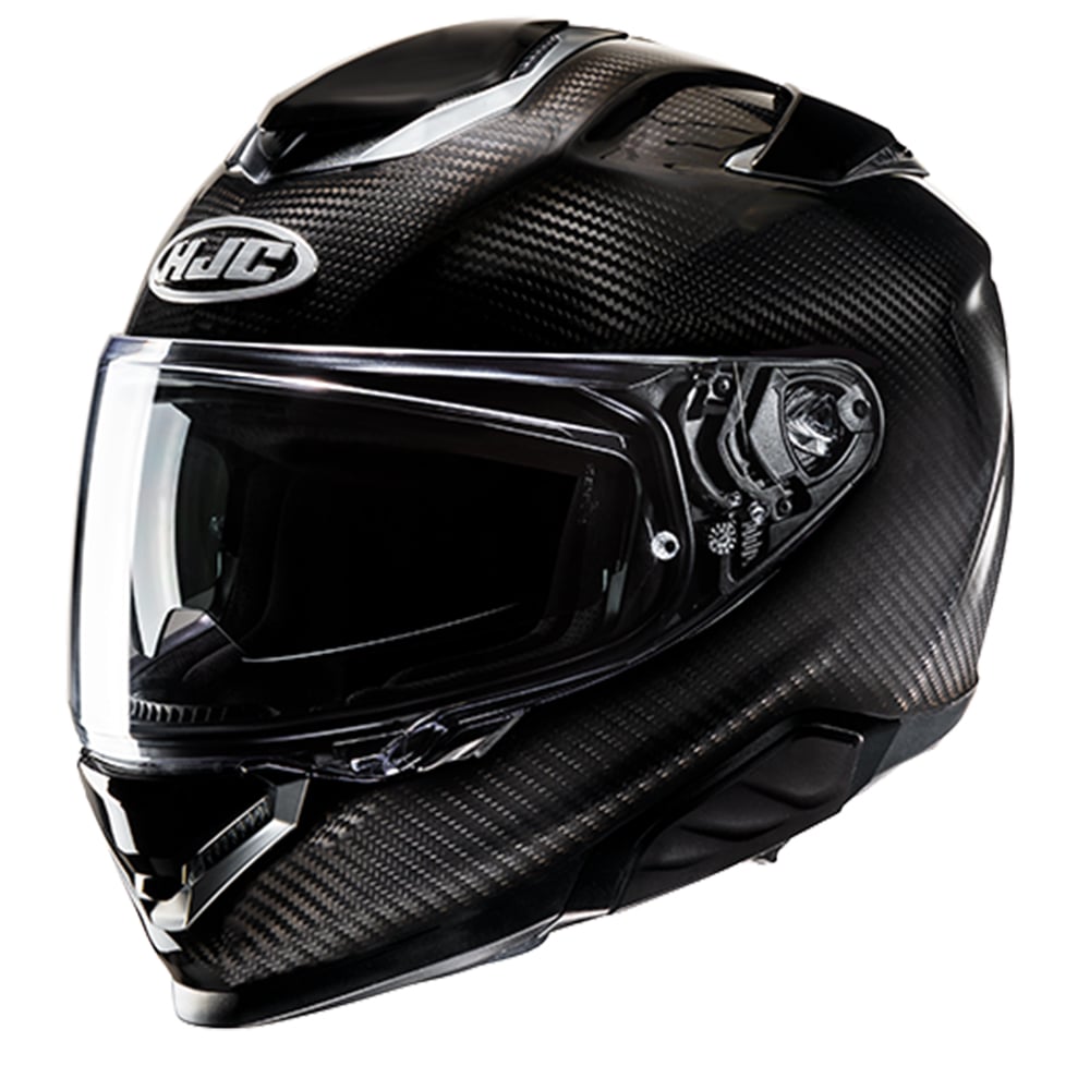 Image of HJC RPHA 71 Carbon Gloss Carbon Full Face Helmet Taille 2XL