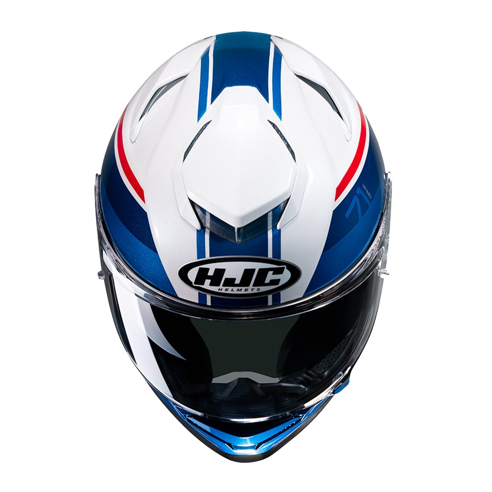 Image of HJC RPHA 71 Mapos Blue White Mc21 Full Face Helmet Size XS EN