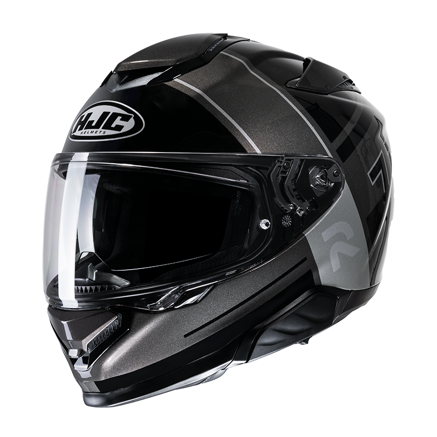 Image of HJC RPHA 71 Zecha Black Grey MC5 Full Face Helmet Size XS ID 8804269399880