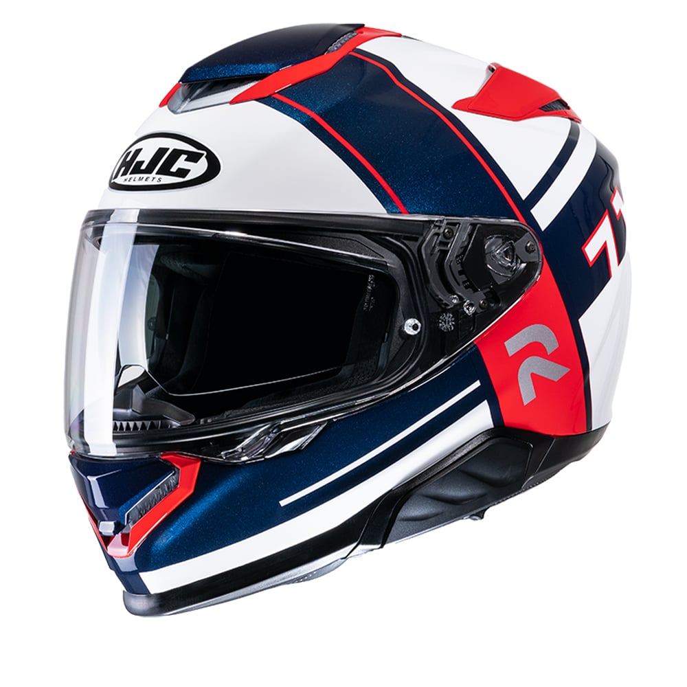 Image of HJC RPHA 71 Zecha White Red Mc21 Full Face Helmet Size M ID 8804269400227