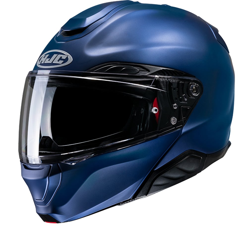 Image of HJC RPHA 91 Flat Blue Semi Flat Metallic Blue Modular Helmet Talla 2XL