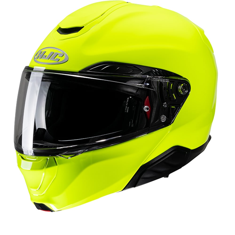 Image of HJC RPHA 91 Fluorescent Yellow Fluorescent Green Modular Helmet Size L EN
