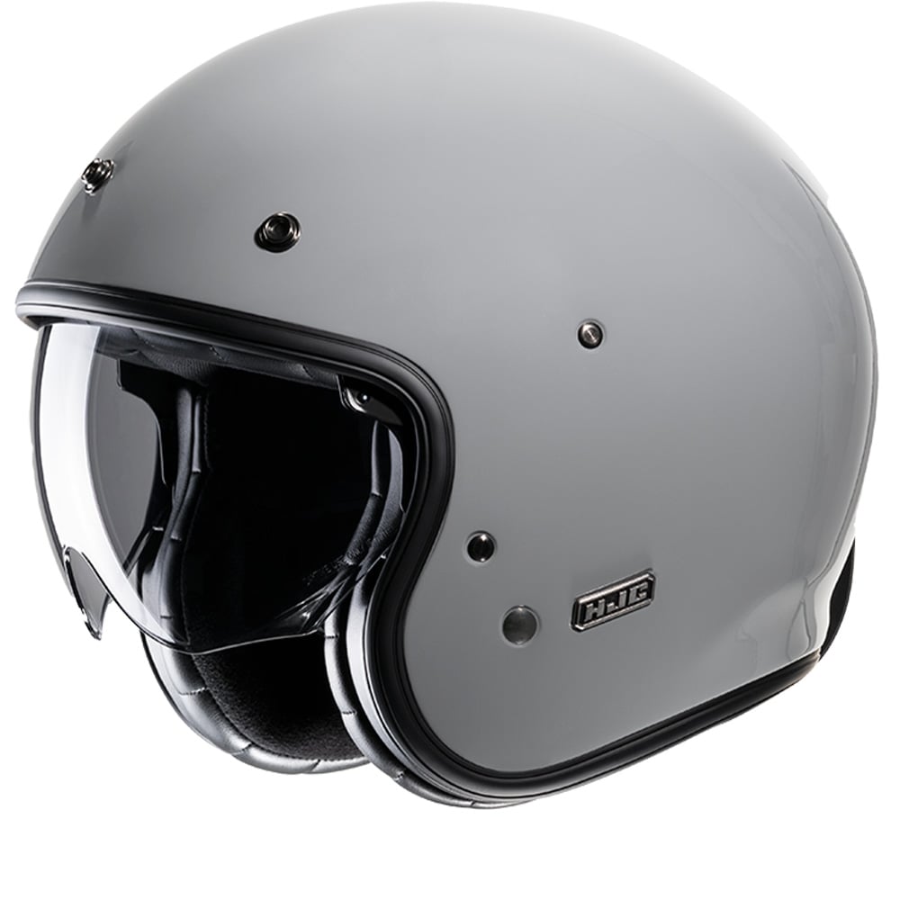 Image of HJC V31 Grau N Grau Open Face Helmet Größe M