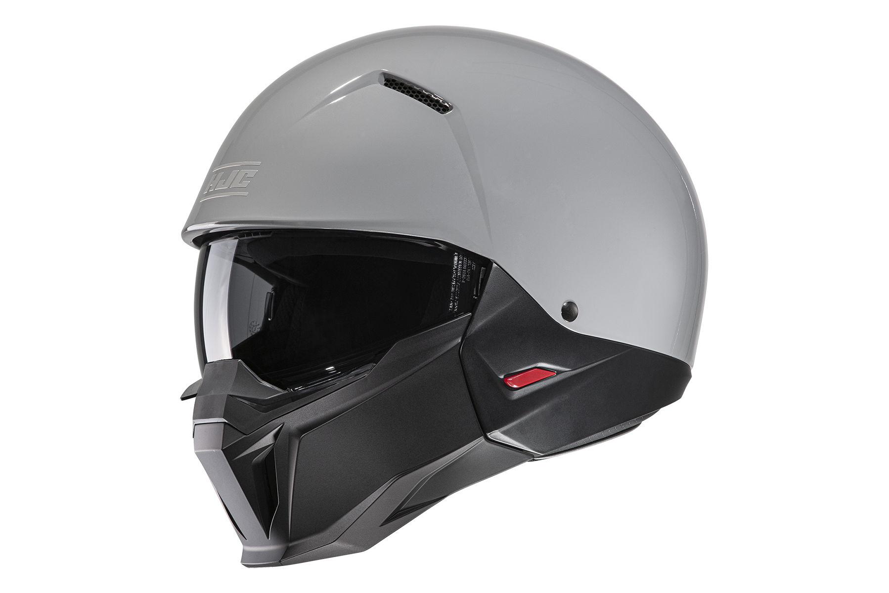 Image of HJC i20 N Grey / Semi Flat Black Jet Helmet Size XS ID 8804269356876