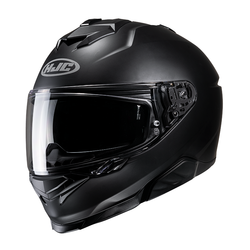 Image of HJC i71 Flat Black Semi Flat Black Full Face Helmet Size L EN