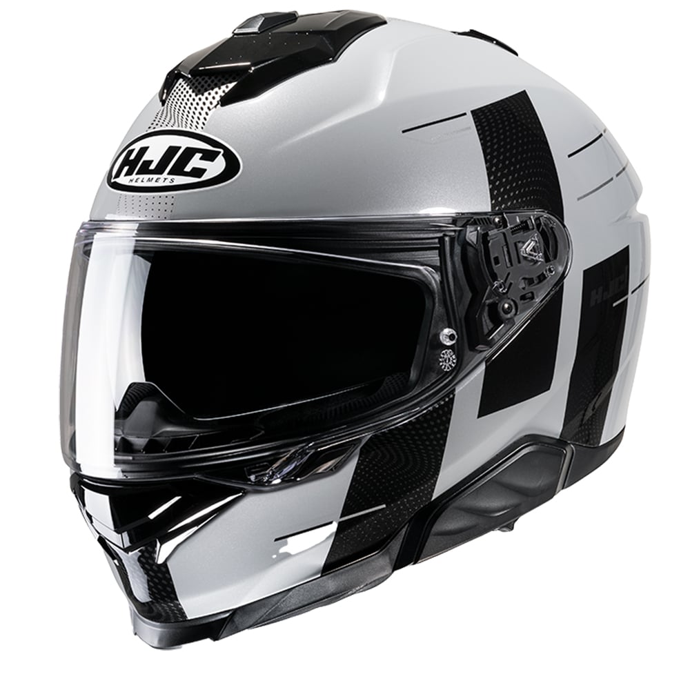 Image of HJC i71 Peka Grey Black MC5 Full Face Helmet Size 2XL EN