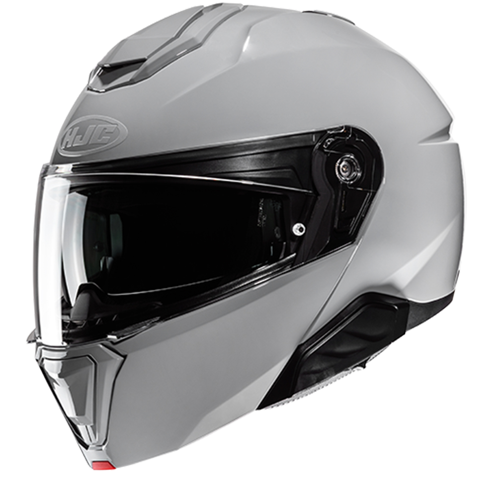 Image of HJC i91 Light Grey Modular Helmet Größe XS