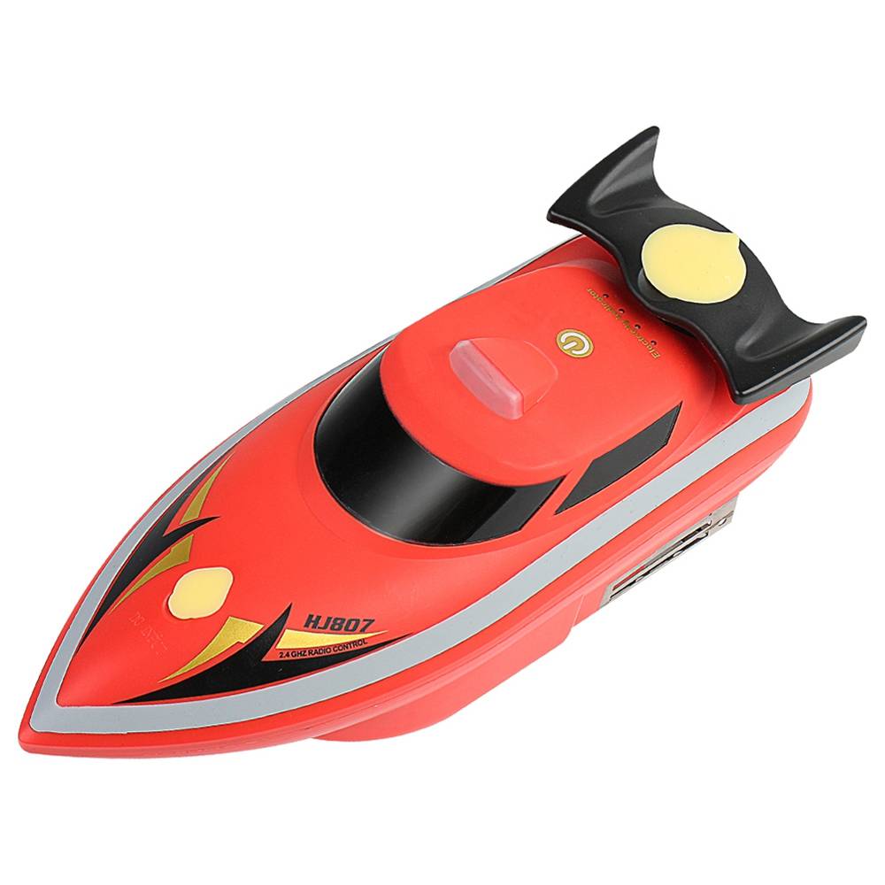 Image of HONGXUNJIE HJ807 24G Electric Fishing Bait Remote Fish Finder Pull The Net Wreck Ship RC Boat With Bag - Red